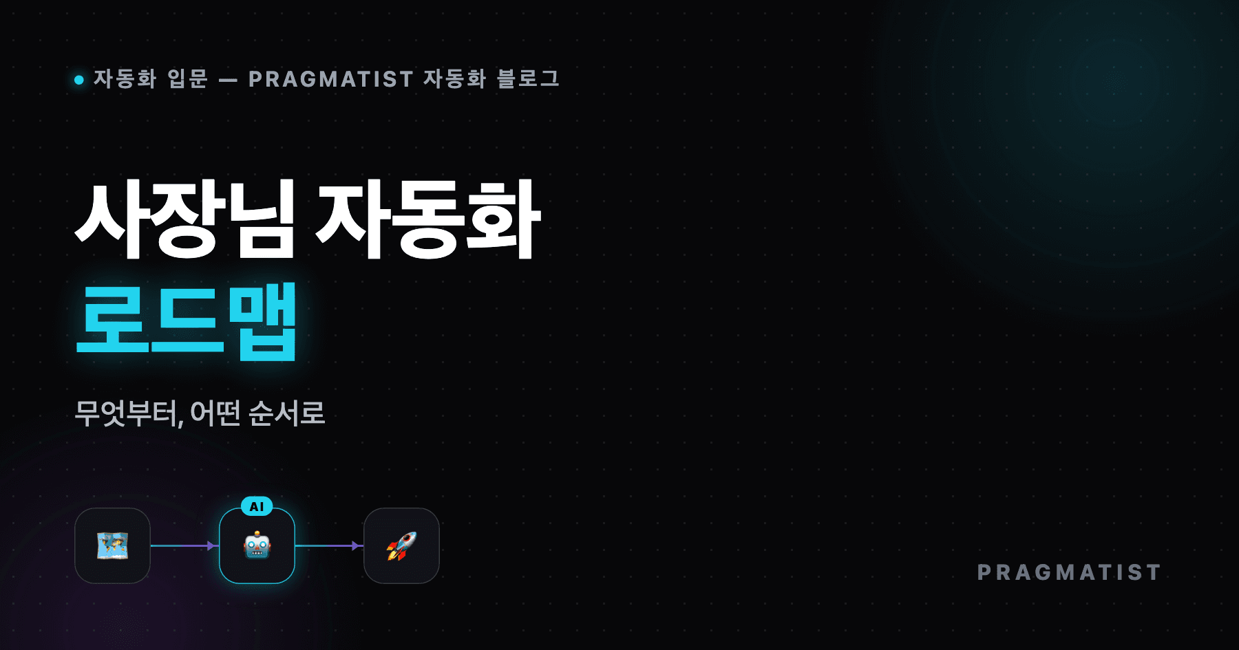 사장님 AI 업무 자동화 시작 로드맵 (입문)